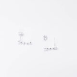 925 silver bubble earrings