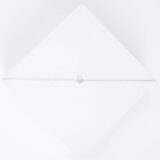 Minimal silver necklace with a star