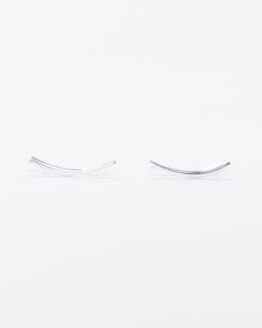 925 silver line climber earrings