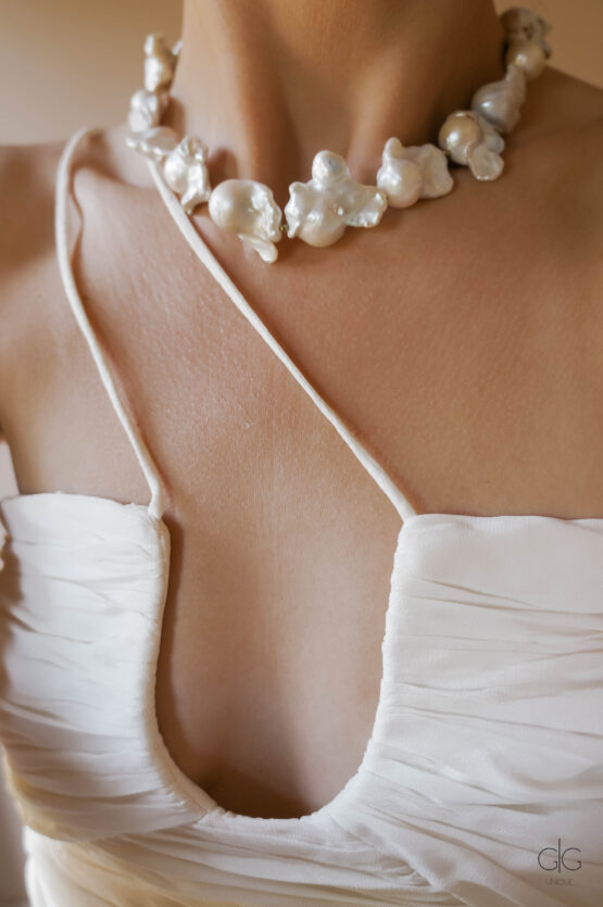 Exclusive baroque pearl necklace - GG UNIQUE