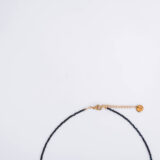 Dark blue zircon stone necklace - GG UNIQUE