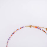 Colorful zircon stone necklace - GG UNIQUE