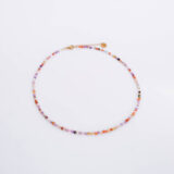 Colorful zircon stone necklace - GG UNIQUE