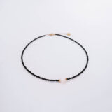 Black necklace with pearl detail - GG UNIQUE
