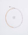 Gold and silver minimal chain necklace - GG UNIQUE