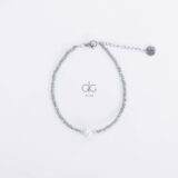 Crystals bracelet with freshwater pearl - GG UNIQUE