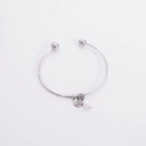 Bangle bracelet with freshwater pearl - GG UNIQUE