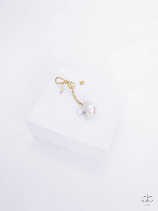 Earring with Baroque pearl - GG UNIQUE