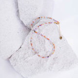 Colorful zircon stone necklace - GG UNIQUE
