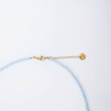 Light blue necklace with pearl - GG UNIQUE