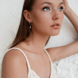 Hoops with pearls in gold - GG UNIQUE