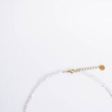 Elegant pearl necklace with zircon pendant - GG UNIQUE