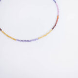 Colorful zircon stone necklace - GG UNIQUE
