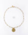 Stylish chain necklace with pendant - GG UNIQUE