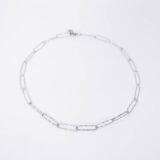 Shiny stainless steel chain necklace - GG UNIQUE