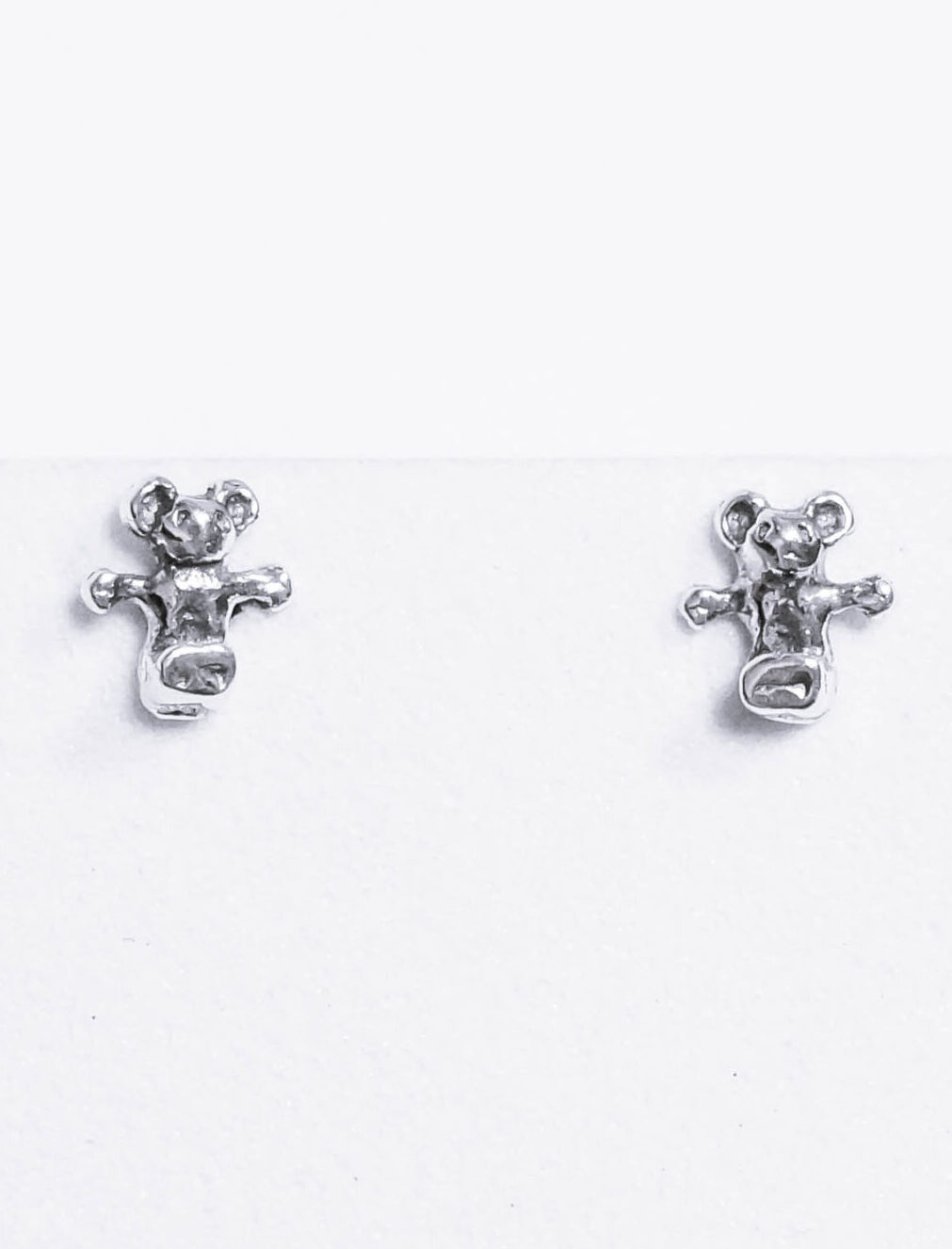 Silver tiny mice earrings - GG UNIQUE