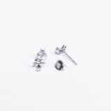Silver tiny mice earrings - GG UNIQUE