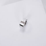 Silver massive ring with zircon - GG UNIQUE