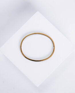 Gold-plated bangle bracelet - GG UNIQUE