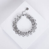 Stylish stainless steel chain bracelet - GG UNIQUE