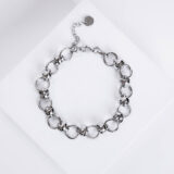 Stainless steel chain bracelet - GG UNIQUE