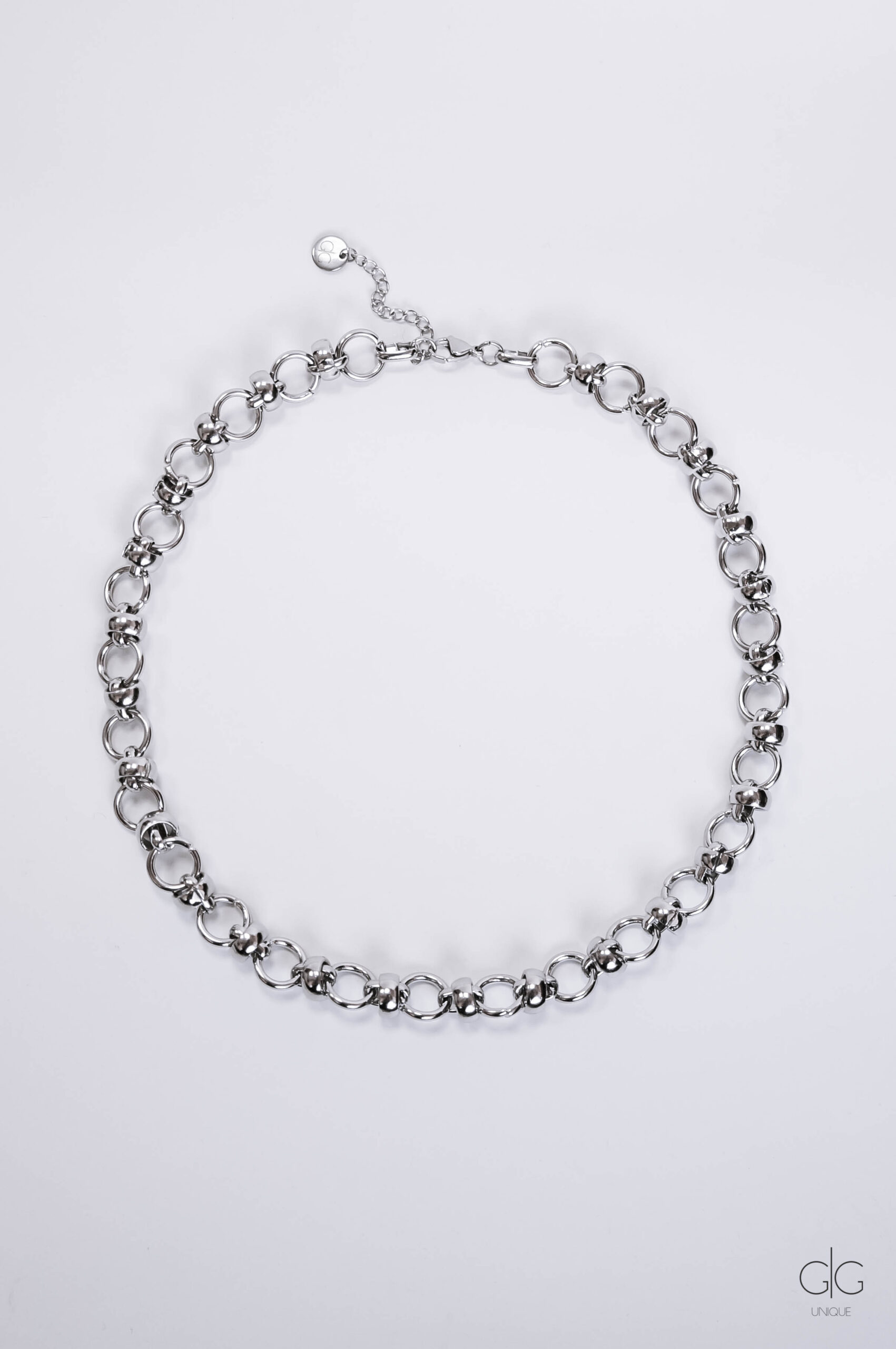 Stainless steel chain necklace - GG UNIQUE