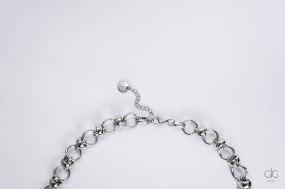 Stainless steel chain necklace - GG UNIQUE