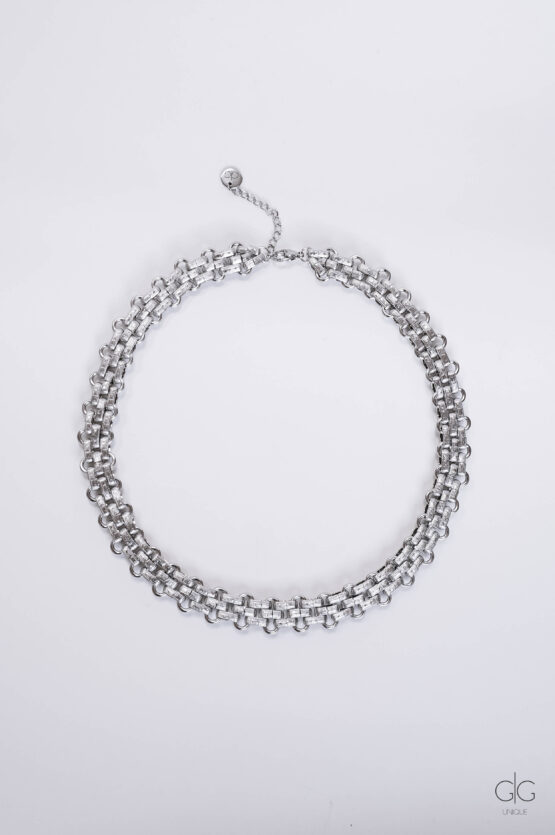 Stylish stainless steel chain necklace - GG UNIQUE