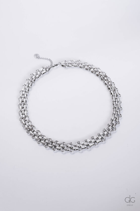 Stylish stainless steel chain necklace - GG UNIQUE