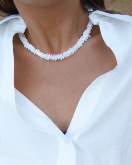 White Shell Necklace - GG UNIQUE