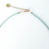 Green crystal necklace with heart – GG UNIQUE