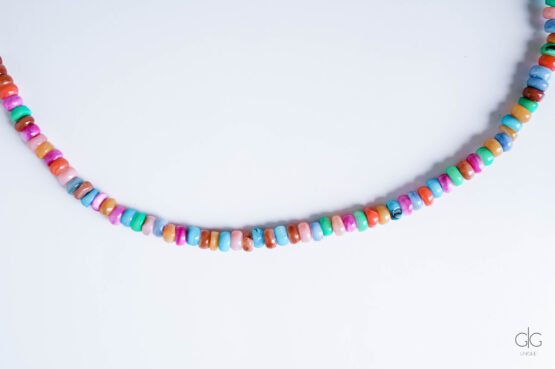 colorful shell necklace – GG UNIQUE