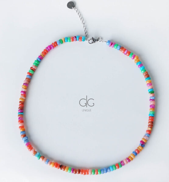 colorful shell necklace – GG UNIQUE