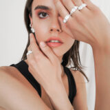 Irregular Shape Silver Ring - GG UNIQUE