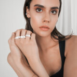 Irregular Shape Silver Ring - GG UNIQUE