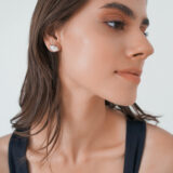Silver Lips Earrings- GG UNIQUE