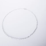 Silver Necklace With Hearts - GG UNIQUE