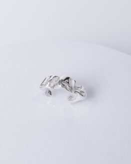 Irregular 925 Silver Ear Cuff - GG UNIQUE