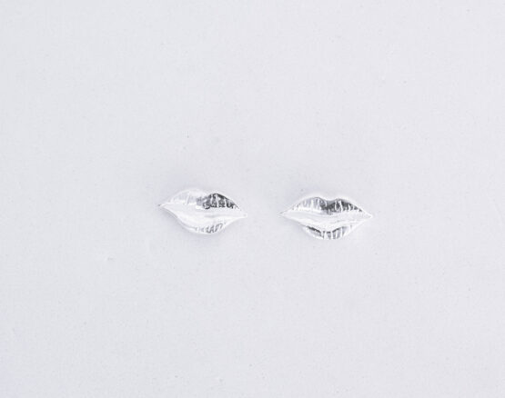 Silver Lips Earrings- GG UNIQUE