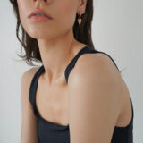 Versatile Heart and Zircon earrings - GG UNIQUE
