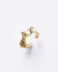 Irregular Shape Gold-Plated 925 Silver Ear Cuff - GG UNIQUE