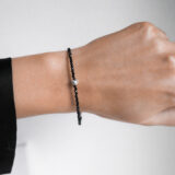 Spinel Stone Bracelet with 925 Silver Heart - GG UNIQUE