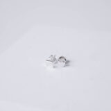 925 Silver heart and cube earrings - GG UNIQUE