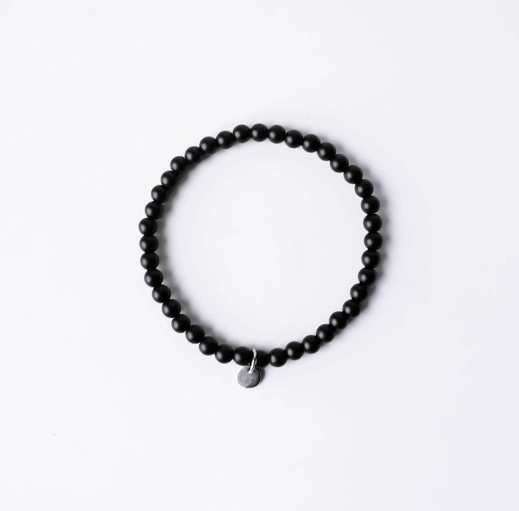 Small Onyx Stone Bracelet for Man - GG UNIQUE