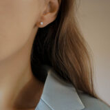 925 silver zircon earrings - GG UNIQUE