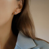 925 silver zircon earrings - GG UNIQUE