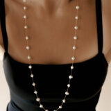 Long Freshwater Pearl Chain necklace - GG UNIQUE