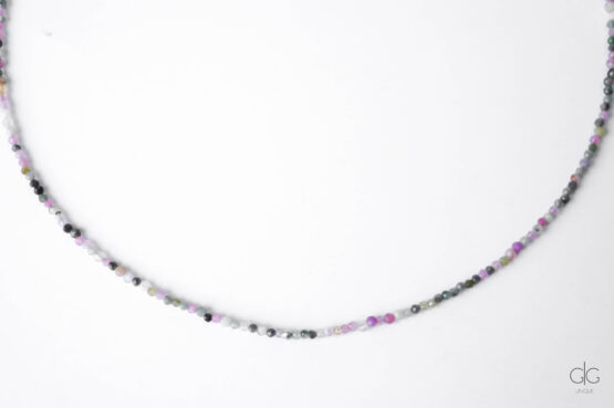 tourmaline stone necklace - GG UNIQUE