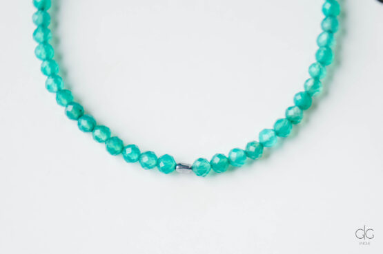 Green Agate Stone Bracelet - GG UNIQUE