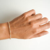 Citrine Stone Bracelet with Freshwater Pearl - GG UNIQUE